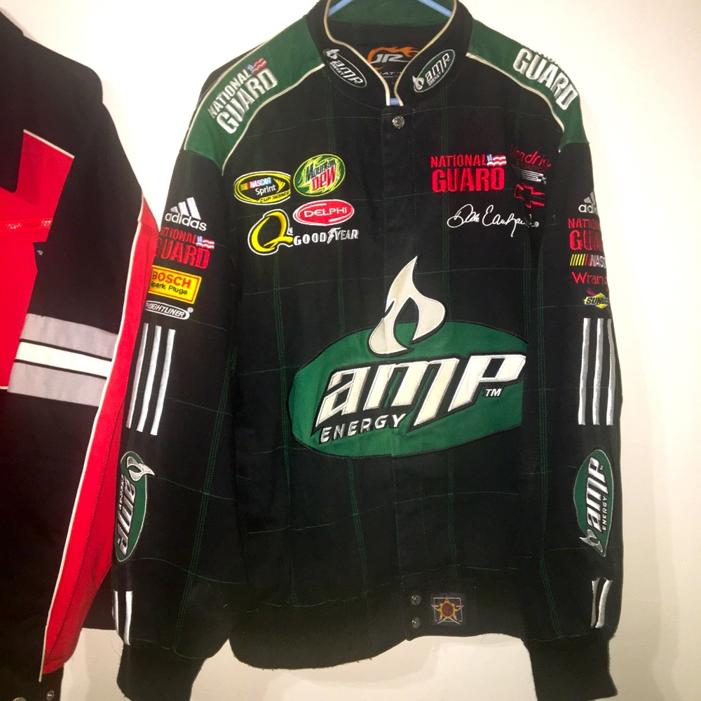Dale Earnhardt Jr adidas amp energy race jacket